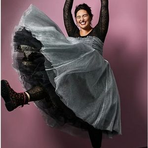 Tulle Strapless Dress